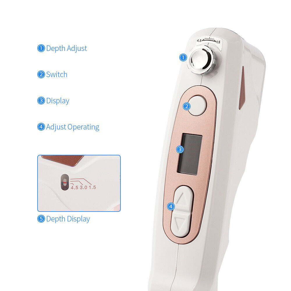 Ultrasound Hifu Machine Helloskin Mini Portable Face Lifting Tightening Skin Care Tools High Intensity Focused Home Beauty Devices