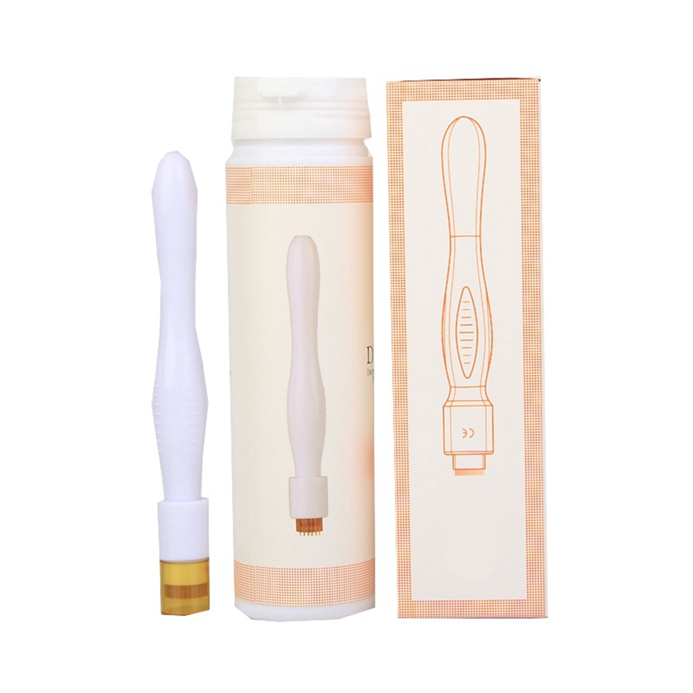 Price for 6pcs DRS Dr Stamp Titanium 40pins MicroNeedle Treatment for Skin Care Anti Scars ( leave note for mix needle length )