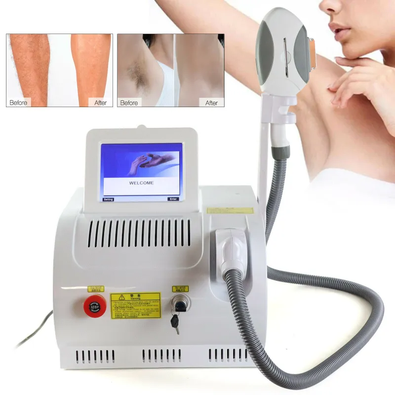 Professional Painless OPT IPL Laser Hair Removal Skin Rejuvenation Machine