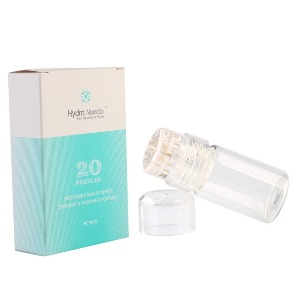 Price for 5pcs Aqua Micro Channel Needle 20 Hydra Gold Needle Fine Touch Skin Care Rejuvenation