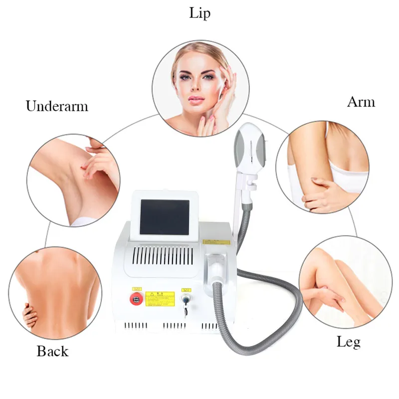 Professional Painless OPT IPL Laser Hair Removal Skin Rejuvenation Machine