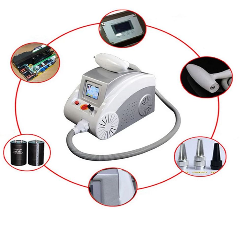 Professional Carbon Peel Laser Q Switched Nd Yag Laser Tattoo Removal Machine