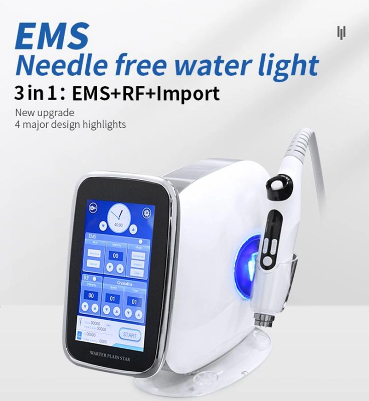 EMS Microneedle RF Nanometre Meso Gun No Needle Injection Wrinkle Removal