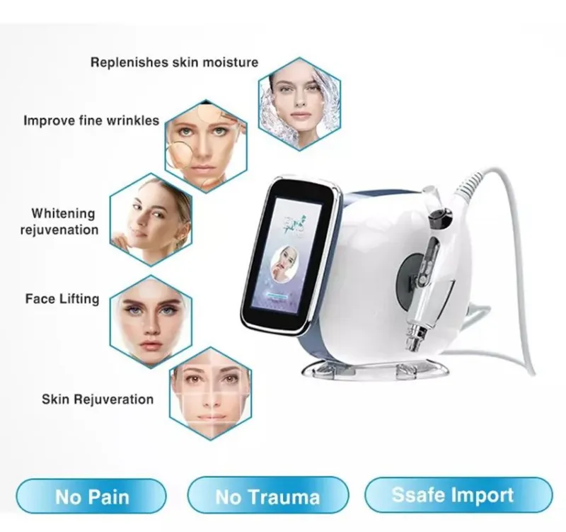 EMS Microneedle RF Nanometre Meso Gun No Needle Injection Wrinkle Removal