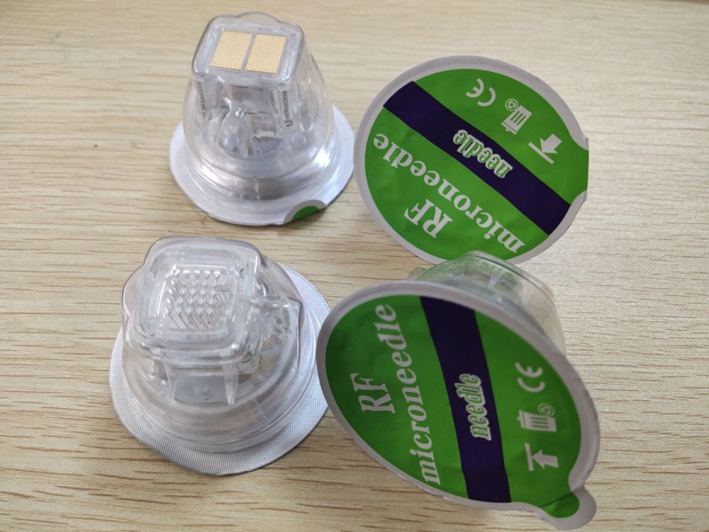 Replacement 10/25/64/nano Pins Disposable Gold RF Needle Cartridges Tips for Microneedle RF Machine