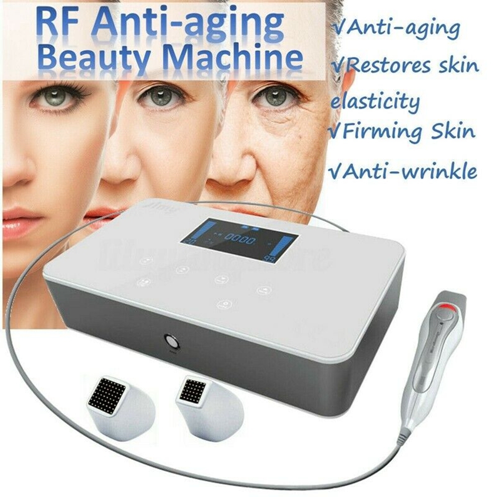 Intelligent Fractional RF Machine Radio Frequency Face Lift Skin Tightening Wrinkle Removal Dot Matrix Machine 3 Tips