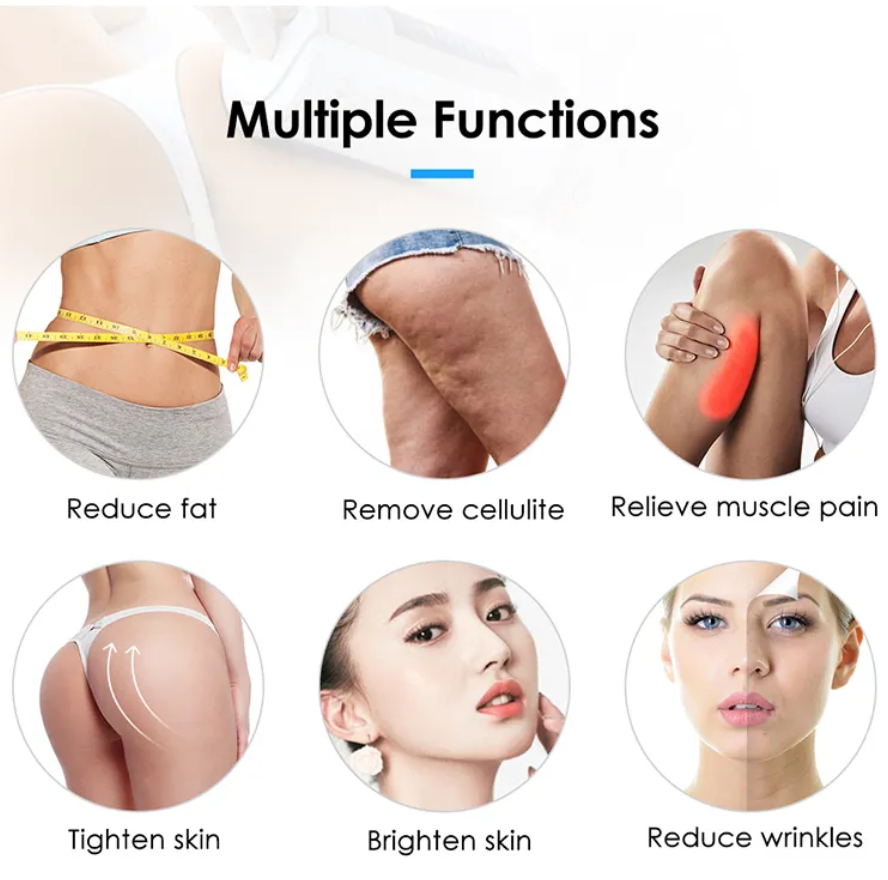 Portable Body Shaping Endo Lymphatic Drainage Spheres Machine Inner Ball Roller Cellulite Reduction Slimming Equipment