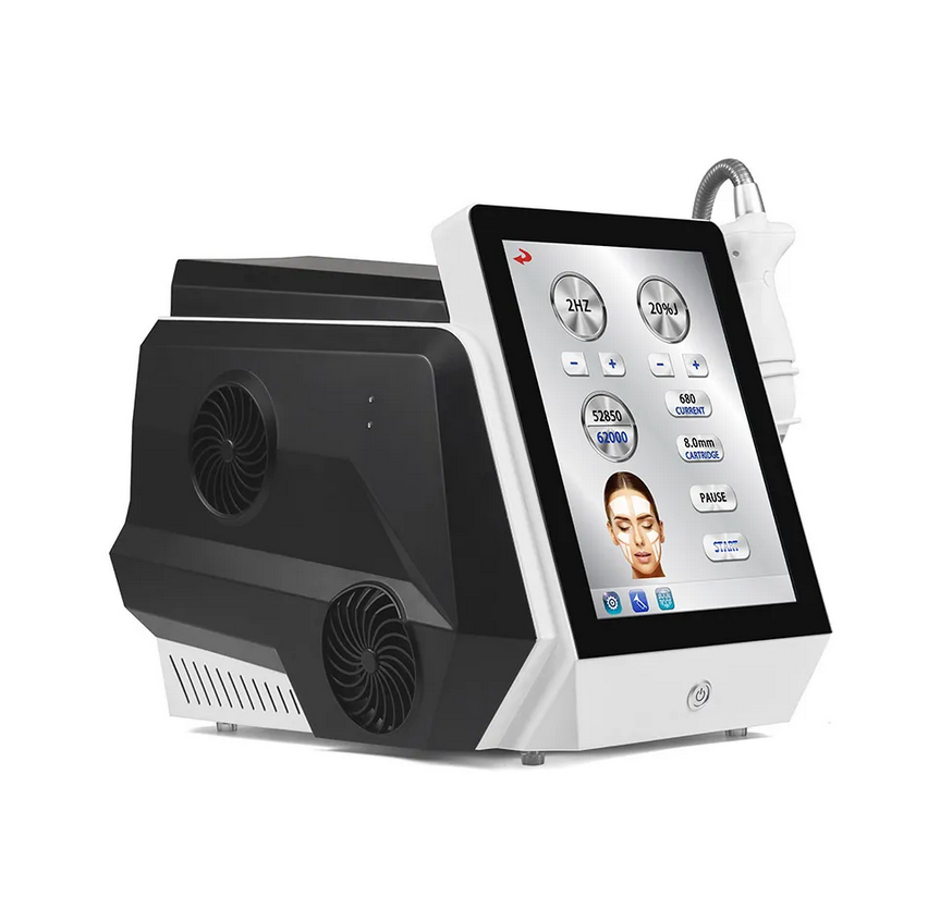 Comfortable treatment 5D ice hifu vmax smas face lifting frozen hi fu machine with skin cooling 2 in 1