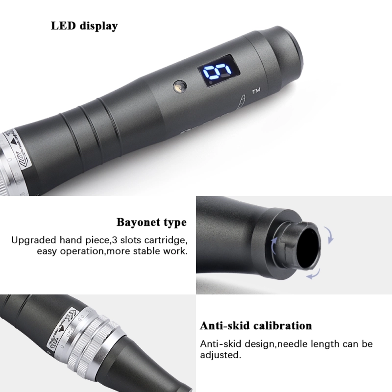 Micro Needling derma pen machine electric mesotherap derma pen Wireless Microneedle derma pen m8