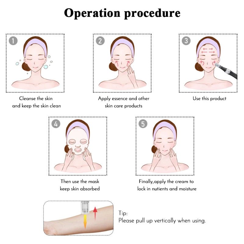 Micro Needling derma pen machine electric mesotherap derma pen Wireless Microneedle derma pen m8