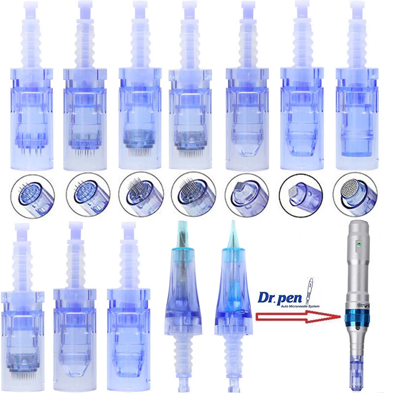 Price for 25pcs 12/36/42/nano Replacement Microneedle Cartridges Tips Head for Derma Pen Dr.pen A6 Skin Care Rejuvenation