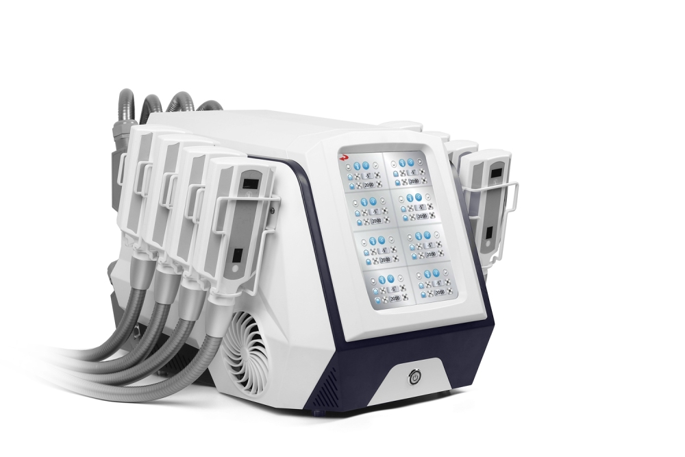 Portable Ice Sculpture Machine 8 Board cryo slimming machine Fat Reduction Cryotherapy Cellulite Removal Body Sculpting Machine