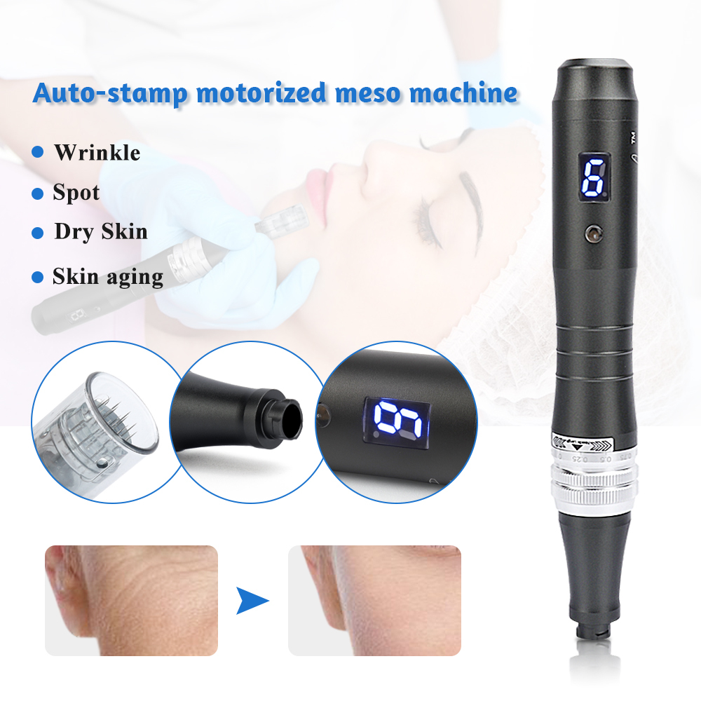 Micro Needling derma pen machine electric mesotherap derma pen Wireless Microneedle derma pen m8