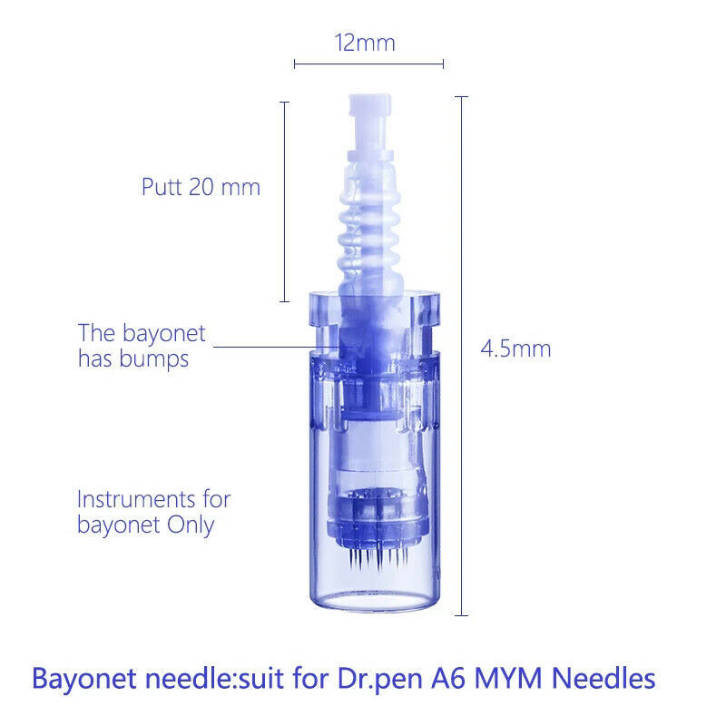 Price for 25pcs 12/36/42/nano Replacement Microneedle Cartridges Tips Head for Derma Pen Dr.pen A6 Skin Care Rejuvenation