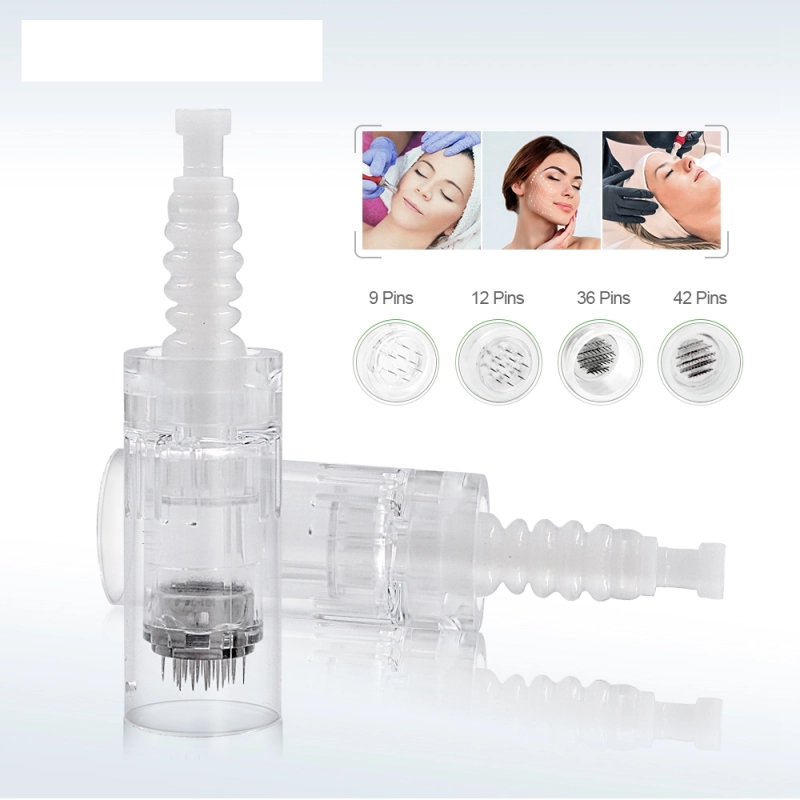 Price for 25pcs 12/36/42/nano Replacement Microneedle Cartridges Tips Head for Derma Pen Dr.pen N2 Skin Care Rejuvenation