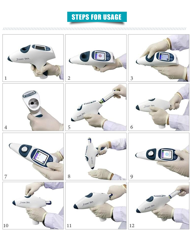 New Cool Co2 Lifting Face Frozen Skin Gun Wrinkle Removal Skin Whitening Machine