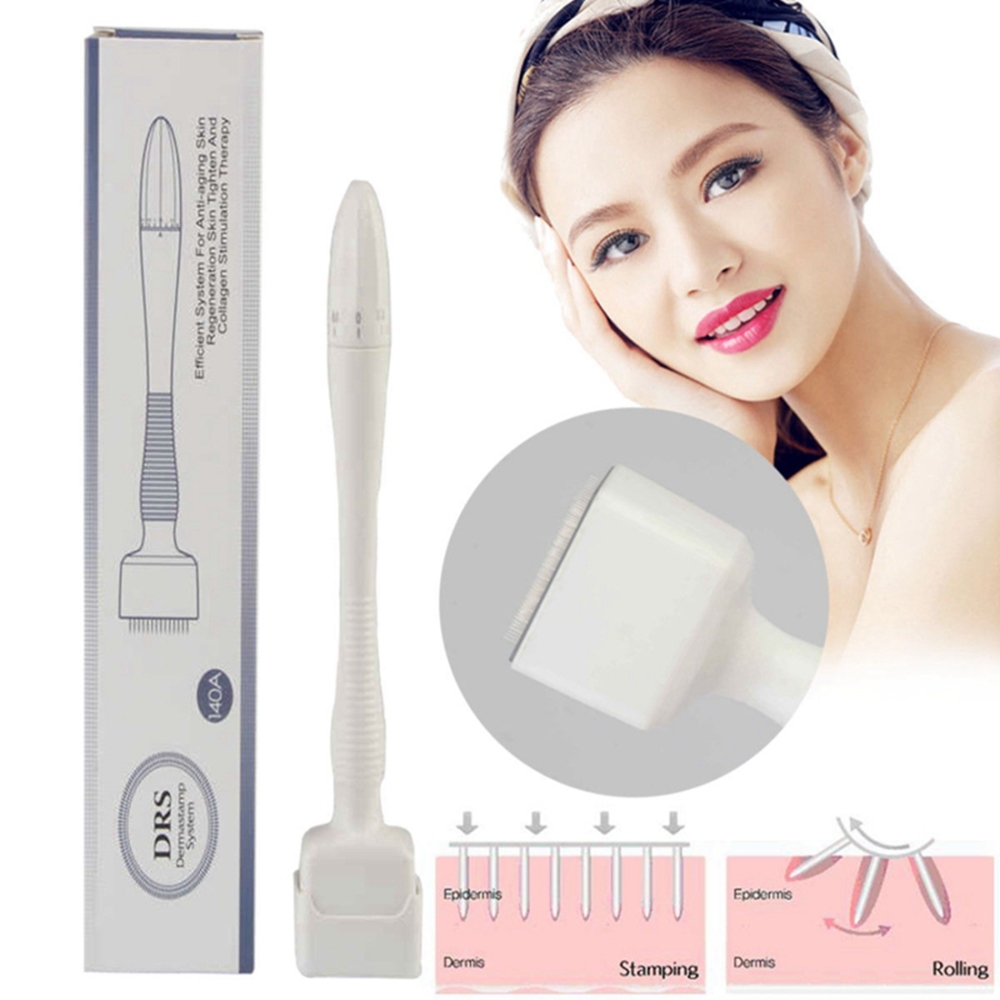DRS Derma Stamp Adjustable 0.25-3.0mm 140Pin Microneedle 140A Anti Hair Loss