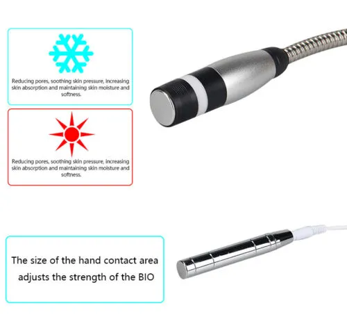 Cryo Cool Hot Electroporation Meso Skin Face Lifting Anti Aging Machine