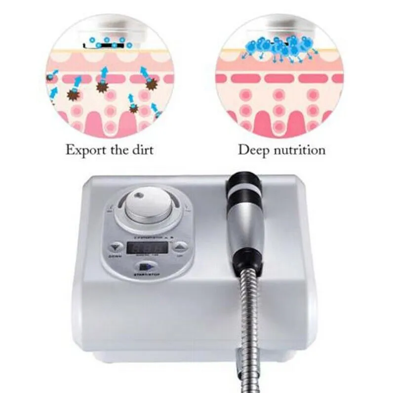 Cryo Cool Hot Electroporation Meso Skin Face Lifting Anti Aging Machine