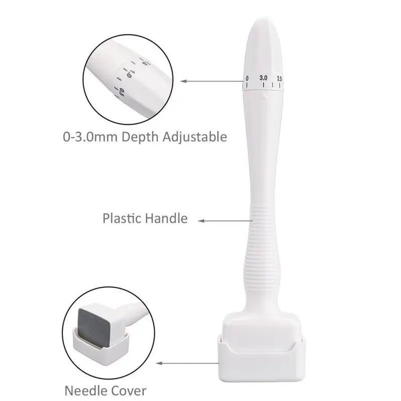 DRS Derma Stamp Adjustable 0.25-3.0mm 140Pin Microneedle 140A Anti Hair Loss