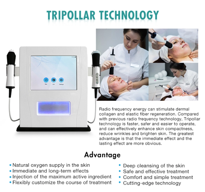 Portable 2/3 in 1 CO2 Bubble Hydrofacial Machine Skin Rejuvenation Facial Tightening Whiting Oxigenoterapia Beauty Device