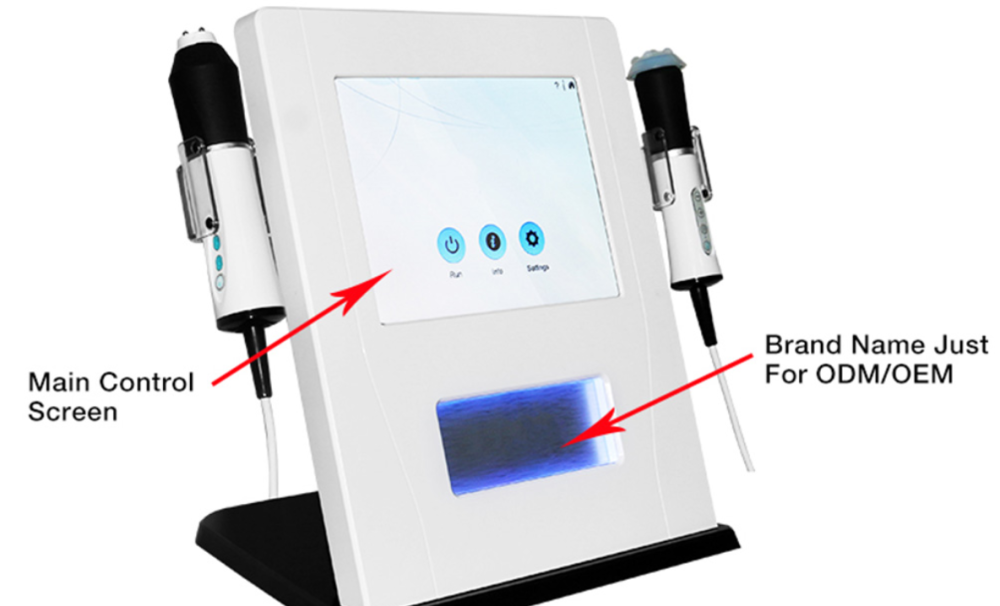 Portable 2/3 in 1 CO2 Bubble Hydrofacial Machine Skin Rejuvenation Facial Tightening Whiting Oxigenoterapia Beauty Device
