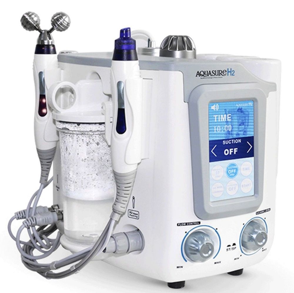 3in1 Aquasure H2 Hydro Dermabrasion Hydra Facial Machine BIO Lifting Massage Water Peeling Face Care Deep Cleansing Anti Aging Device