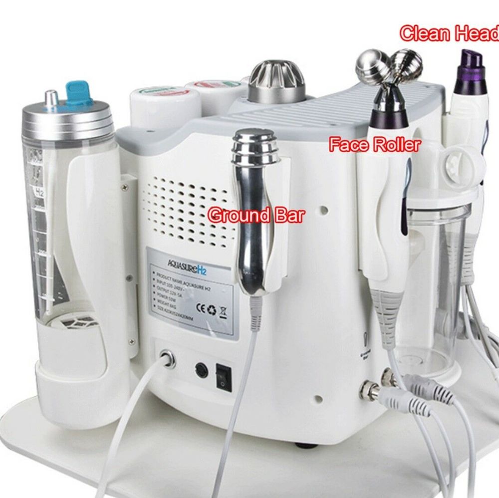 3in1 Aquasure H2 Hydro Dermabrasion Hydra Facial Machine BIO Lifting Massage Water Peeling Face Care Deep Cleansing Anti Aging Device