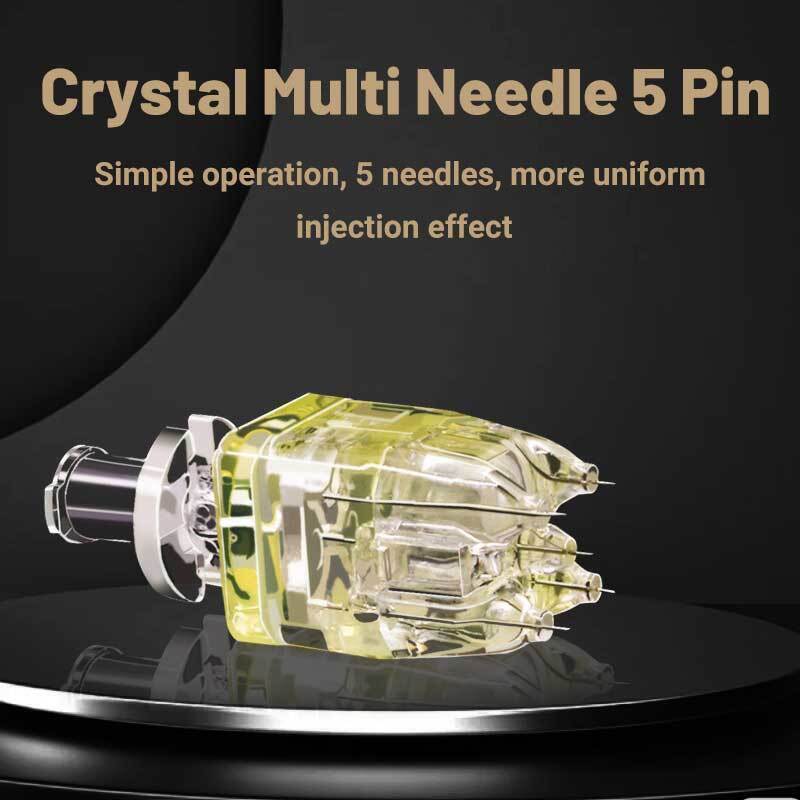 Professional Crystal 5pin Cartridges for Meso Machine Tools Face Skin Care Lifting