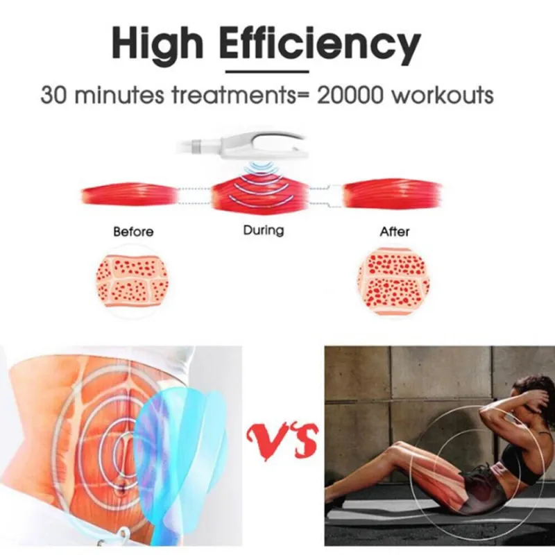 Professional EMslim Neo RF Muscle Building Stimulation Machine EMS Fat Removal Body Sculpting