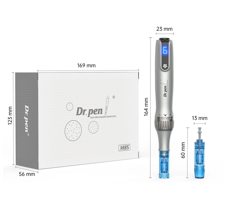Latest Home Use Equipment Micro Needle Beauty Tools Dr.pen M8S Medical Grade Wireless Derma Stamp Microneedling Pen Skin Care MTS
