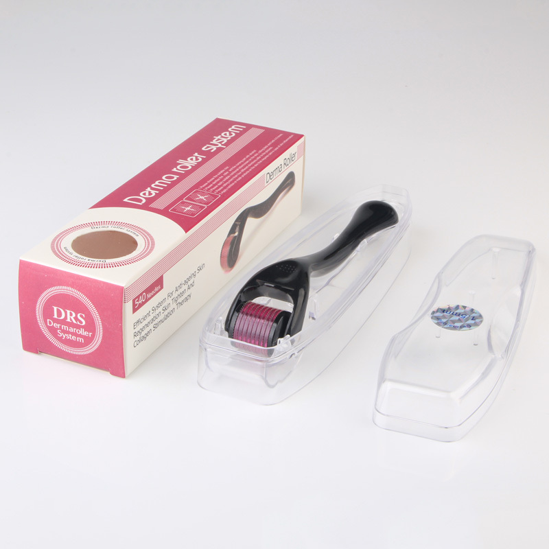 Price for 6pcs Portable DRS 540 Pins Microneedling Dr Roller Skin Therapy Anti-aging Scars