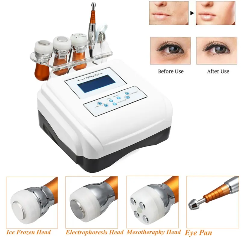 Cryo Electroporation No Needle Meso Skin Care Rejuvenation Facial Lift Machine