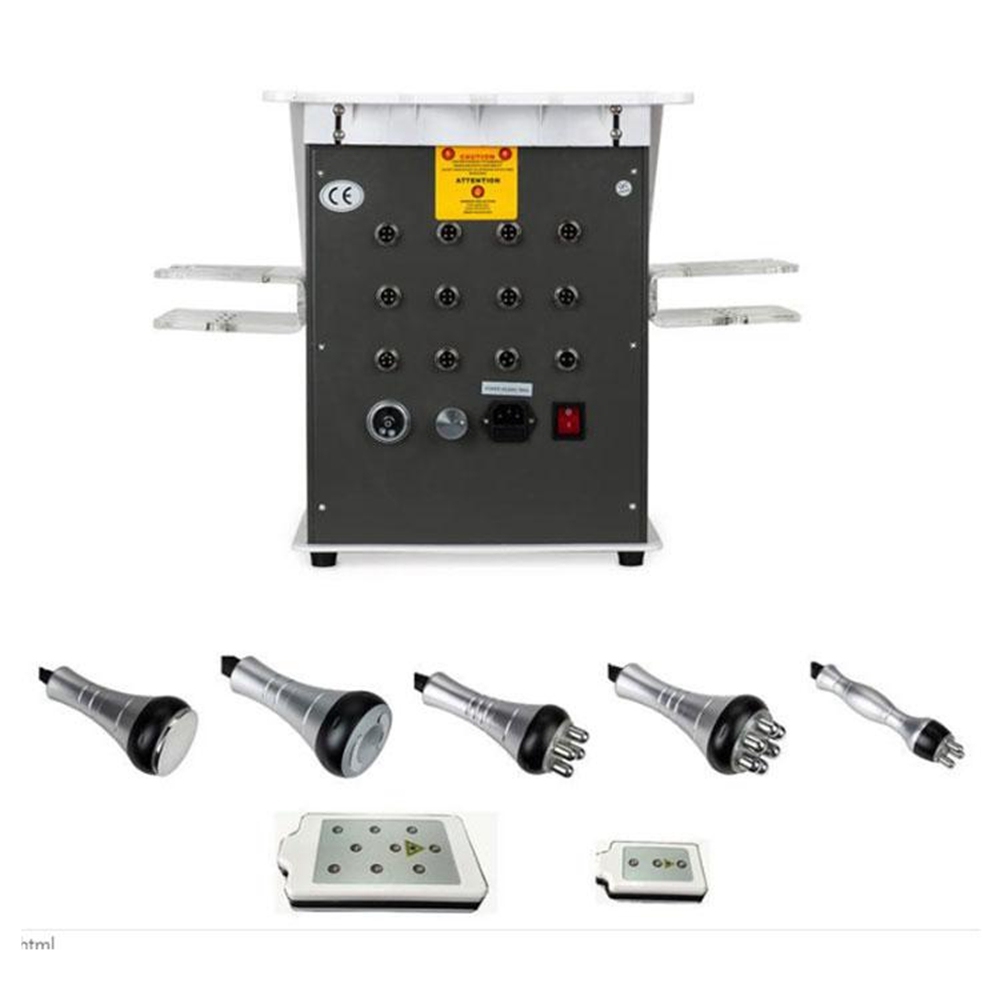 Hot Product 6 in 1 Vacuum Laser Radio Frequency Multi-polar  RF 40K Cavi Lipo Slimming Ultrasonic Liposuction Cavitation Machine For Spa