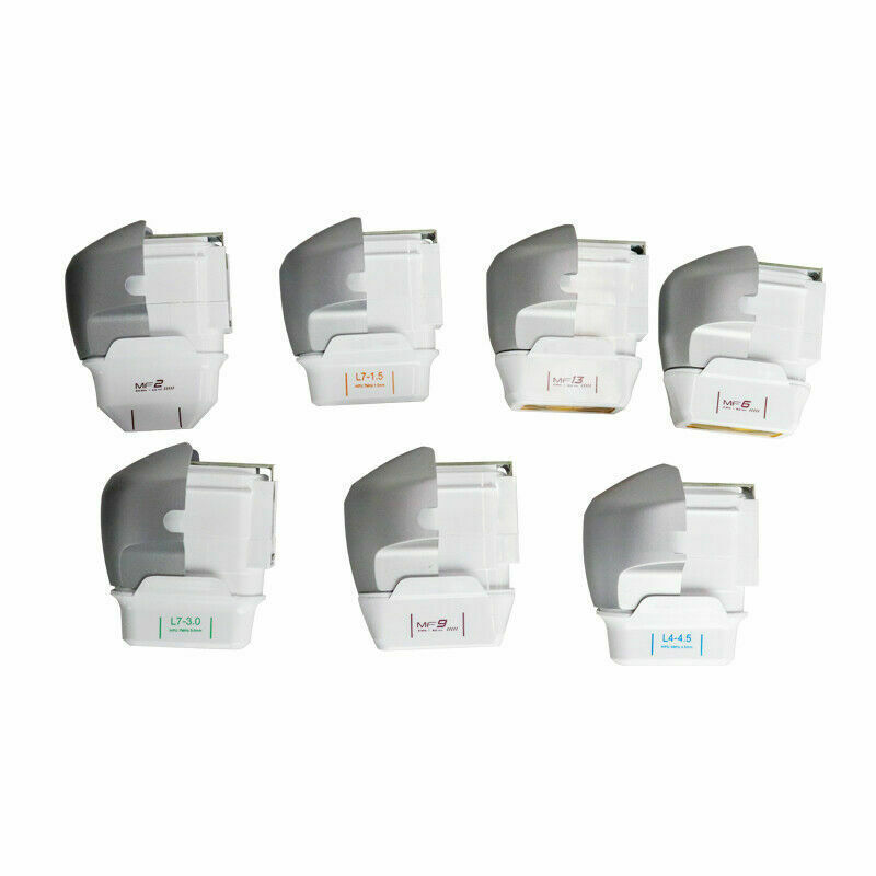 Replacement 7D Hifu Cartridges for 7D Hifu Machine, Face Catridge 20000 Shots, Body Cartridge 30000 Shots, Skin Tighten Body Slimming Eyes Lfit