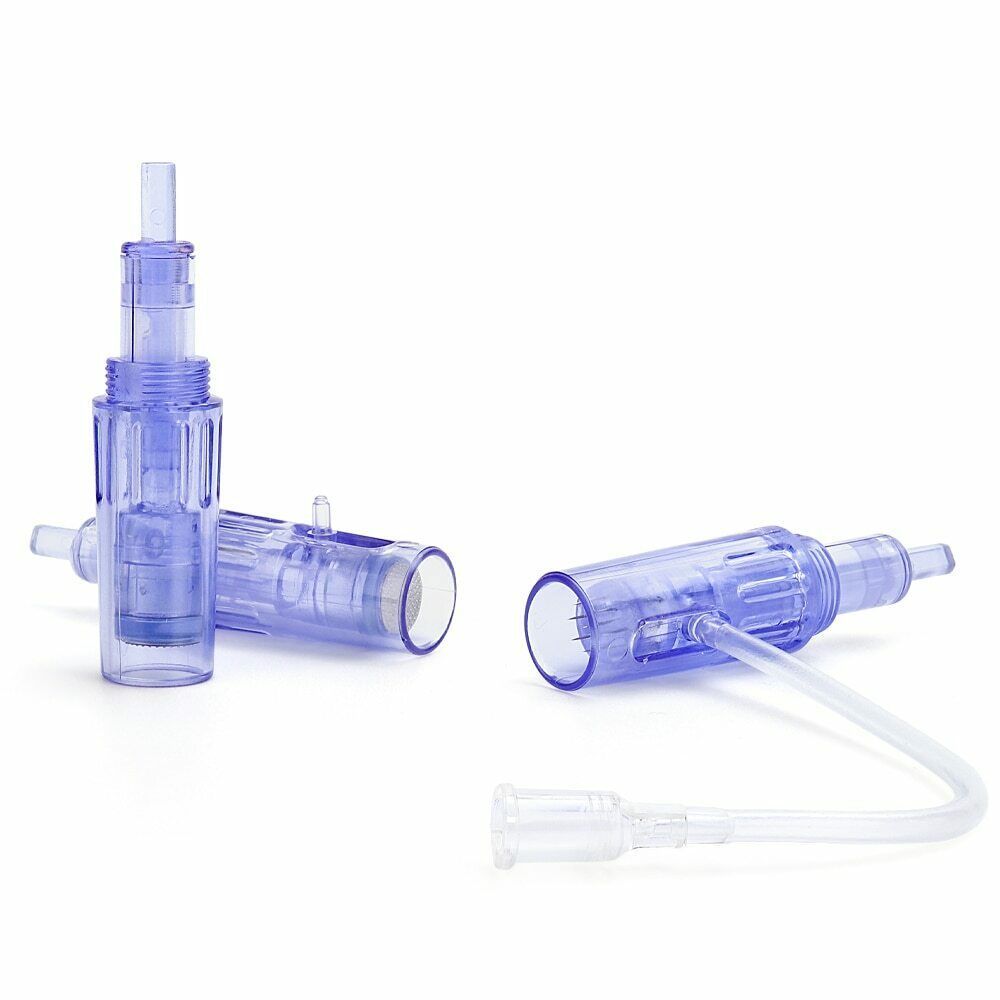 Price for 100pcs Replacement Needle Cartridge Tips for Mini Mesotherapy Meso Gun Derma Pen Micro Needle Stamp Anti Aging Facial Skin Care Beauty Machine