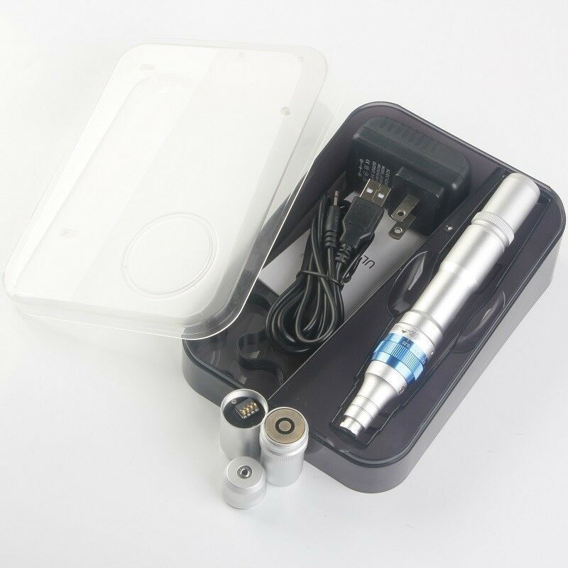 12Pcs Electric Dr.Pen A6 Permanente Microblading Tattoo Needles Pen Makeup Machine Eyebrows Eyeliner Lips Micro Needling One Battery With QR Code
