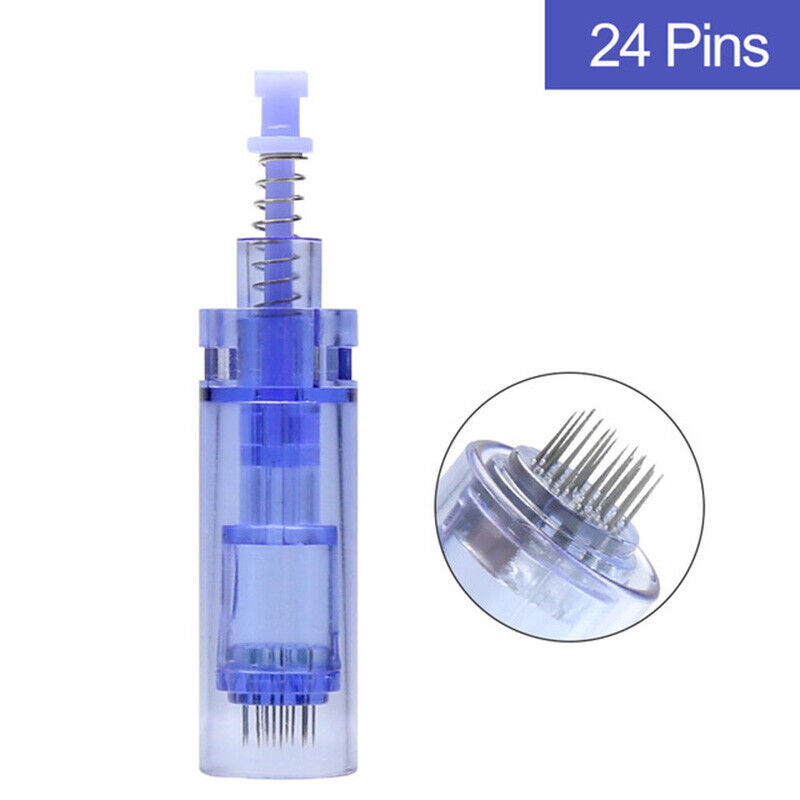 Wholesale Price 500pcs Microneedle Cartridges Tips 1/3/5/7/9/12/36/42/round nano Pins Head for Derma Pen A1 Dr.pen