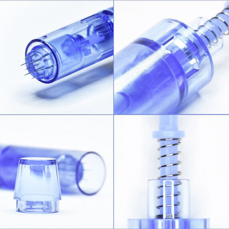 Wholesale Price 500pcs Microneedle Cartridges Tips 1/3/5/7/9/12/36/42/round nano Pins Head for Derma Pen A1 Dr.pen