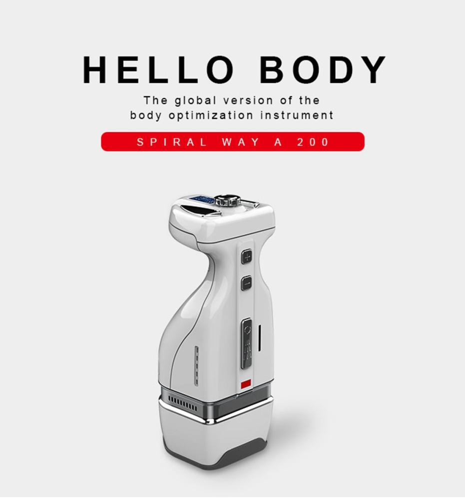 Portable Hellobody Ultrasounic Hifu Body Slimming Shaper cellulite reduce High Intensity Focusd Ultrasound Machine Home Use