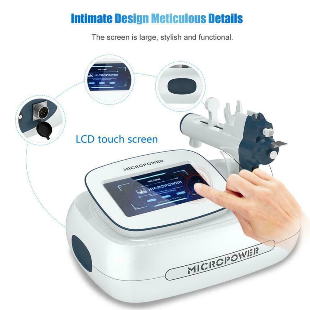 Portable Micropower Water Meso Gun Microneedles Fractional RF Beauty Machine Skin Care Rejuvenation