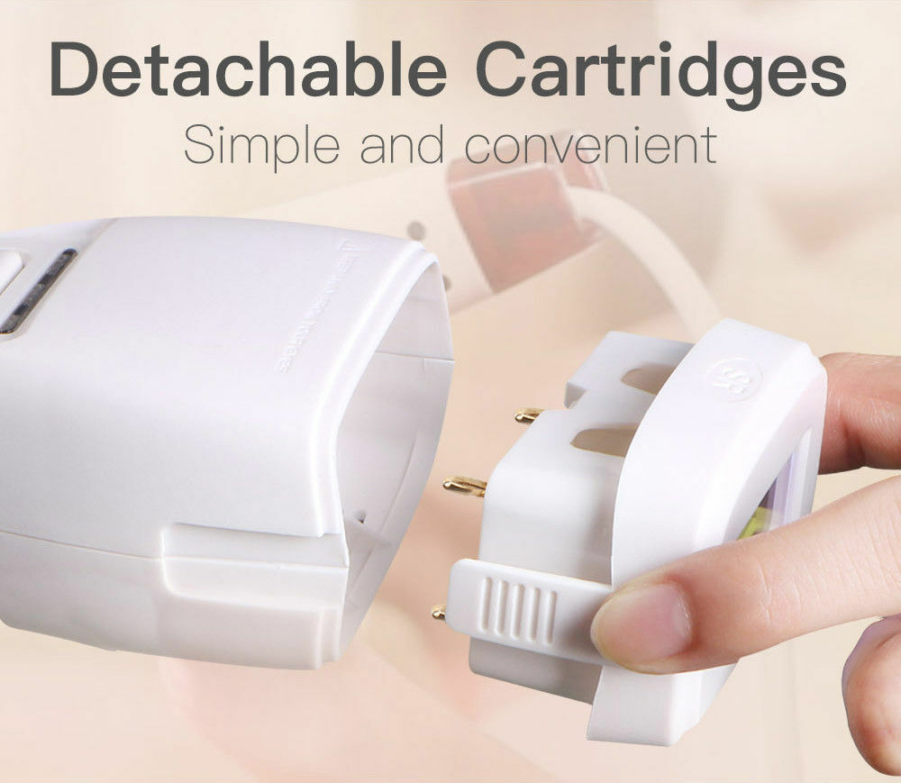 Portable IPL Laser Hair Removal Machine Portable Epilator With Two Flash Lamp HR Hair Removal SR Skin Rejunvenation