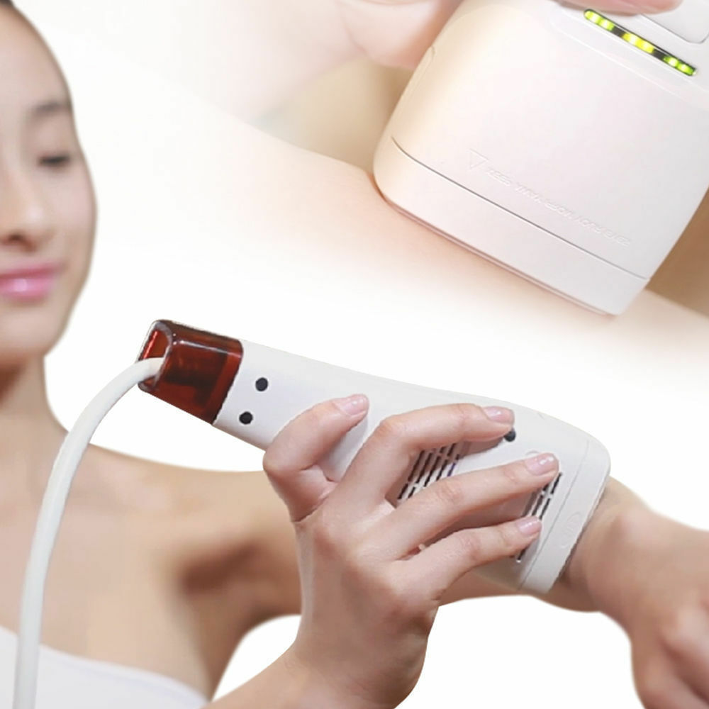 Portable IPL Laser Hair Removal Machine Portable Epilator With Two Flash Lamp HR Hair Removal SR Skin Rejunvenation