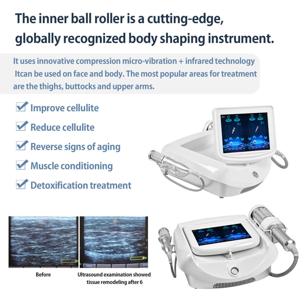 Portable Inner Ball Roller Face Massage Machine Body Shape Body Contouring Body Sculpt