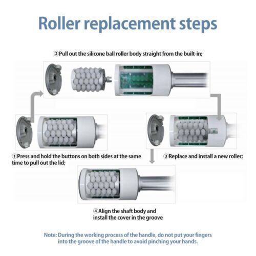 Pro Inner Ball Roller Endos phereing Therapy Cellulite Treatment Body Machine