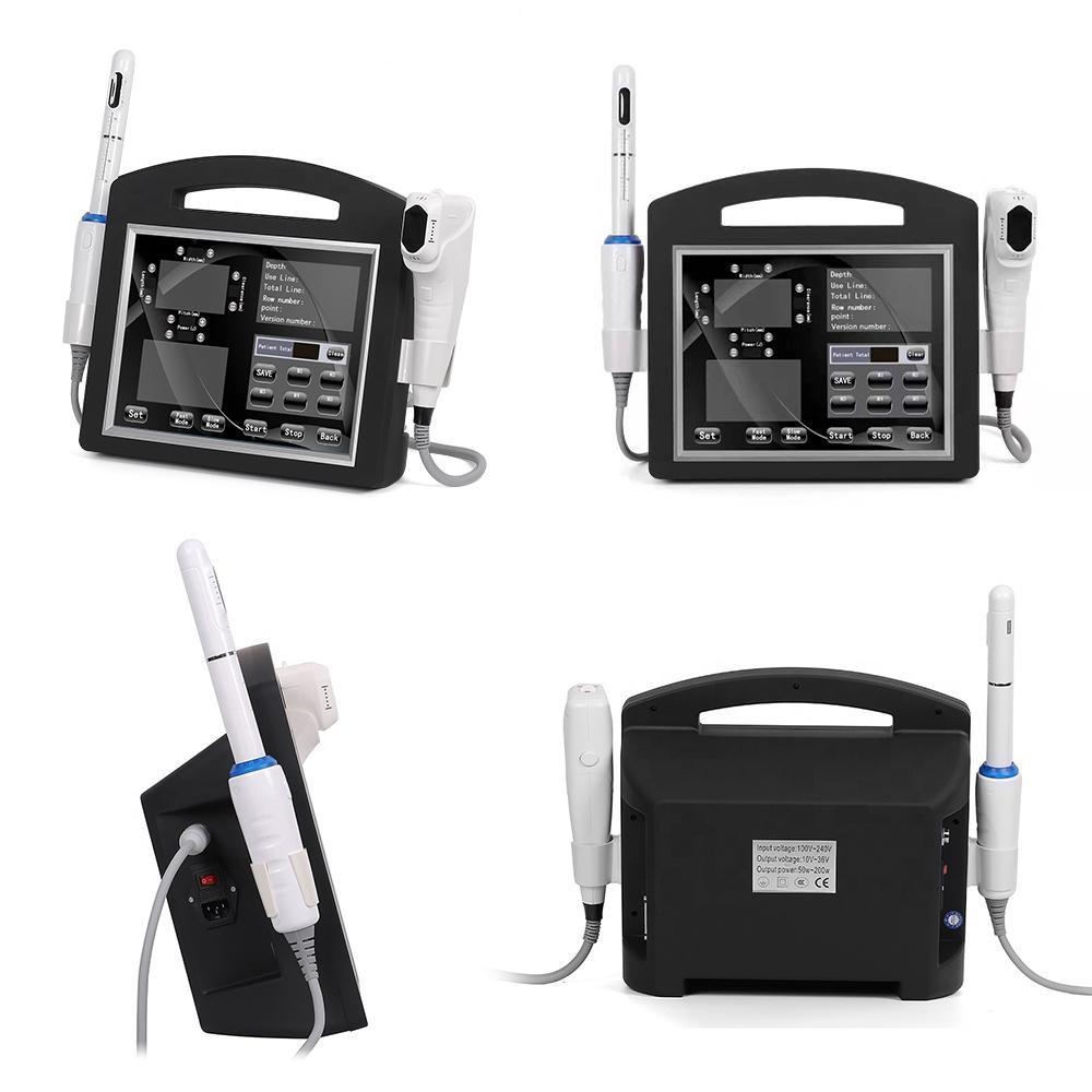 3IN1 4D HIFU Vmax Hifu 12 Lines High Intensity Focused Ultrasound Hifu Machine Vaginal Tighten Skin SMAS Lifting Face Body Slimming Wrinkle Removal