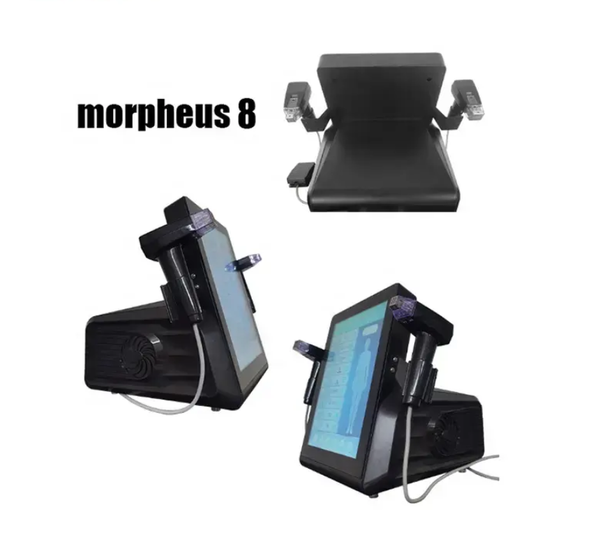 2023 Latest Morpheus 8 Gold Microneedle RF Machine Dot Matrix Skin Tightening Acne Removal Popular Face Lifting