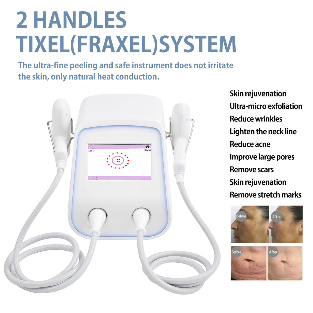 Tixel 400℃ Natural Thermal Fractional Skin Tightening Face Lifting Stretch Marks Removal Skin Care Rejuvenation