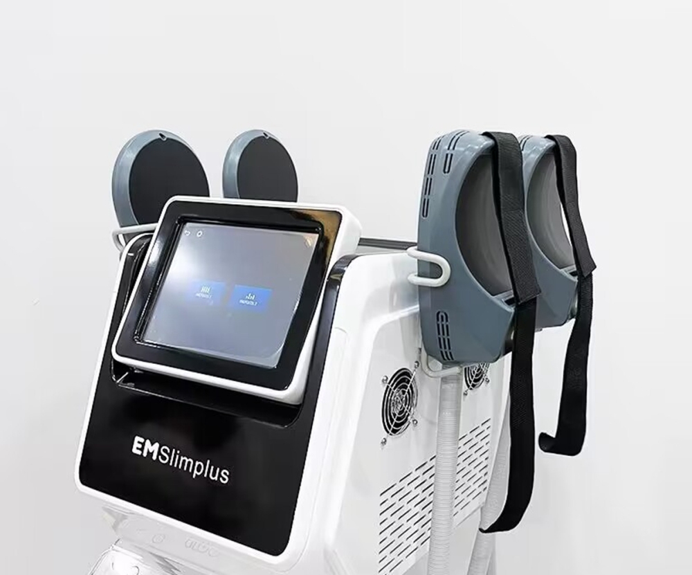 Professional 4 Handles Emslim Neo RF Body Slimming Shaping Muscle Building Fat Loss Machine for Beauty Salon