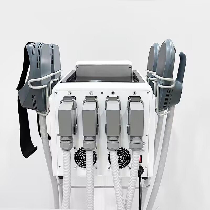 Professional 4 Handles Emslim Neo RF Body Slimming Shaping Muscle Building Fat Loss Machine for Beauty Salon